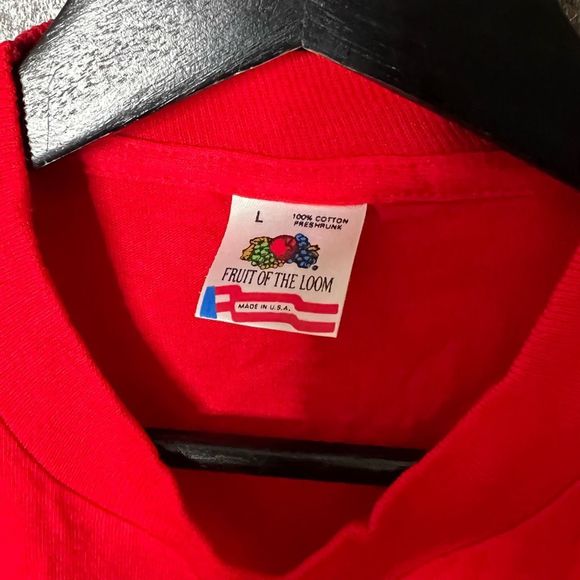 VTG Rainier B**r T Shirt USA Large - Picture 4 of 4